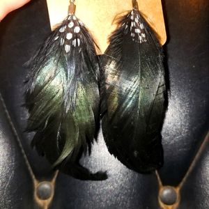 Feather Earrings 🪶🍂